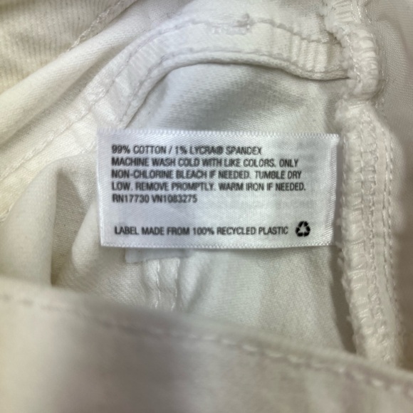 Universal Thread 90s Vintage Straight Leg Jeans White Size 4 - Picture 7 of 11